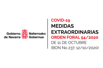 Medidas Extraordinarias Covid  Navarra  Octubre